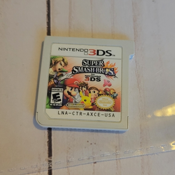 Nintendo Other - Nintendo 3DS Super Smash Bros Game Cartridge